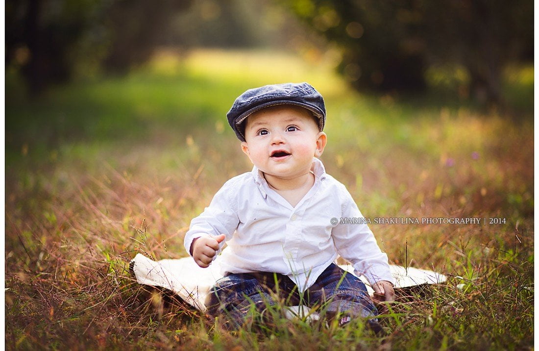 Fotografo di bambini a Verona - Francesco 8 mesi