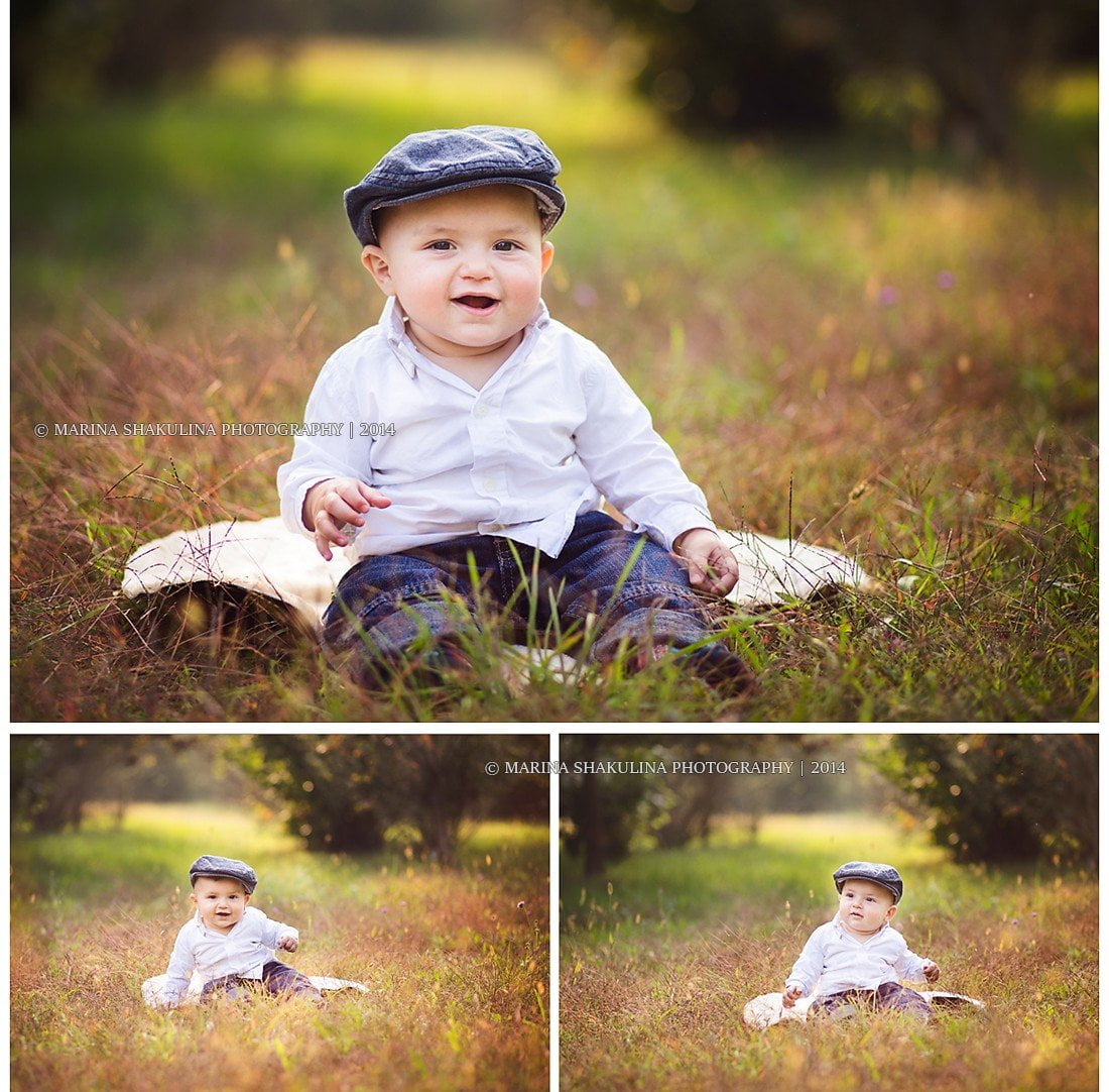 Fotografo di bambini a Verona - Francesco 8 mesi