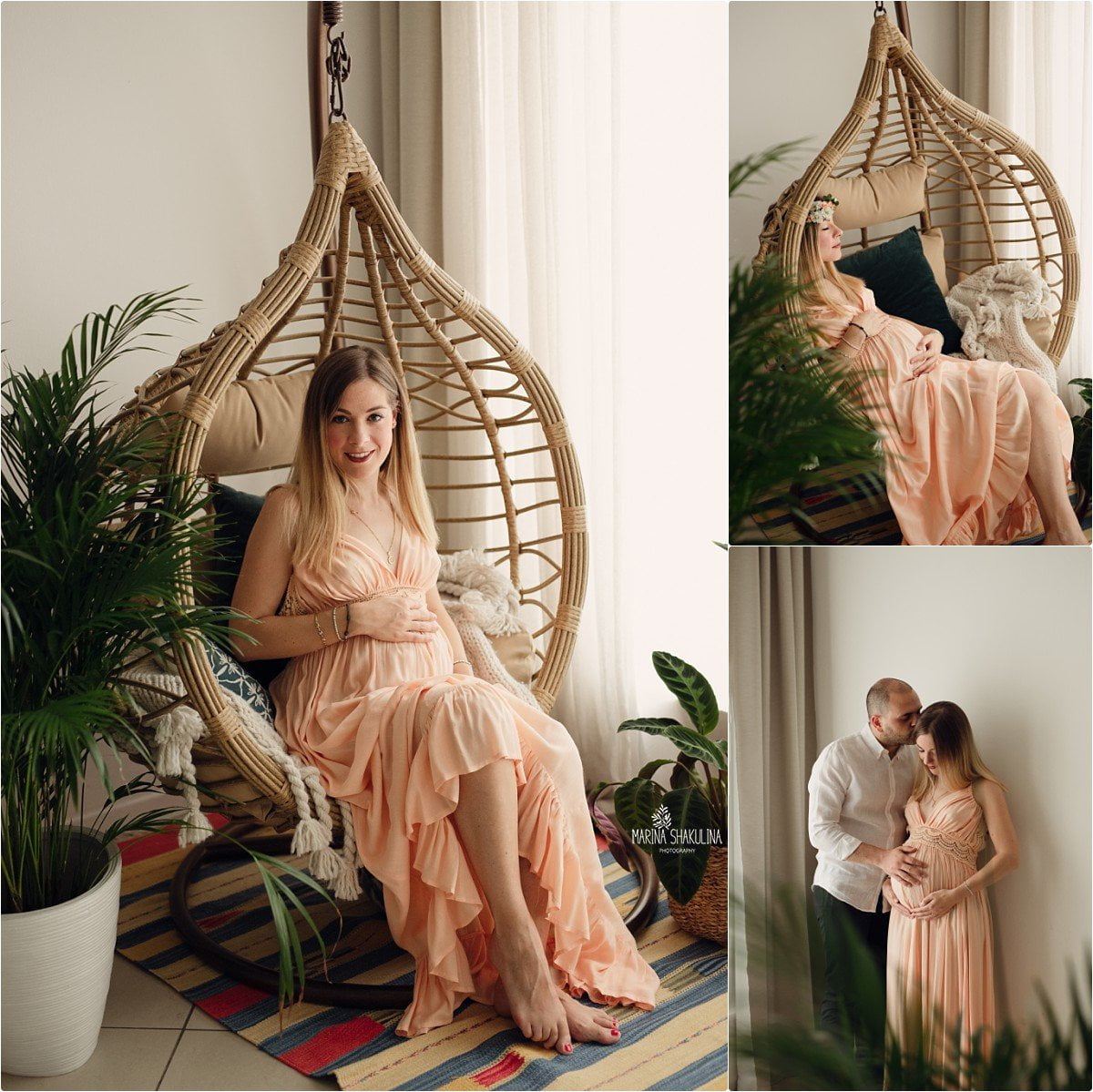 foto gravidanza a Verona - Serena nel nido