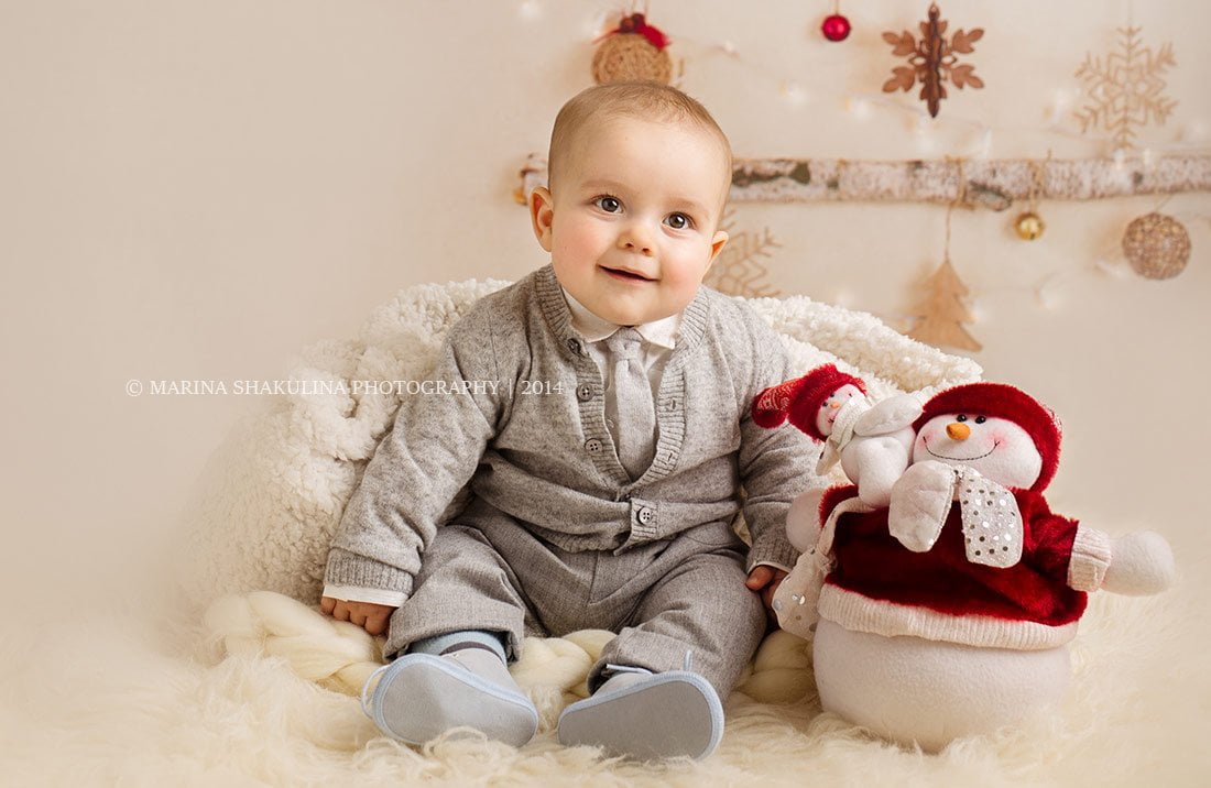 Natale Prenatal - Fotografo di bambini a Verona