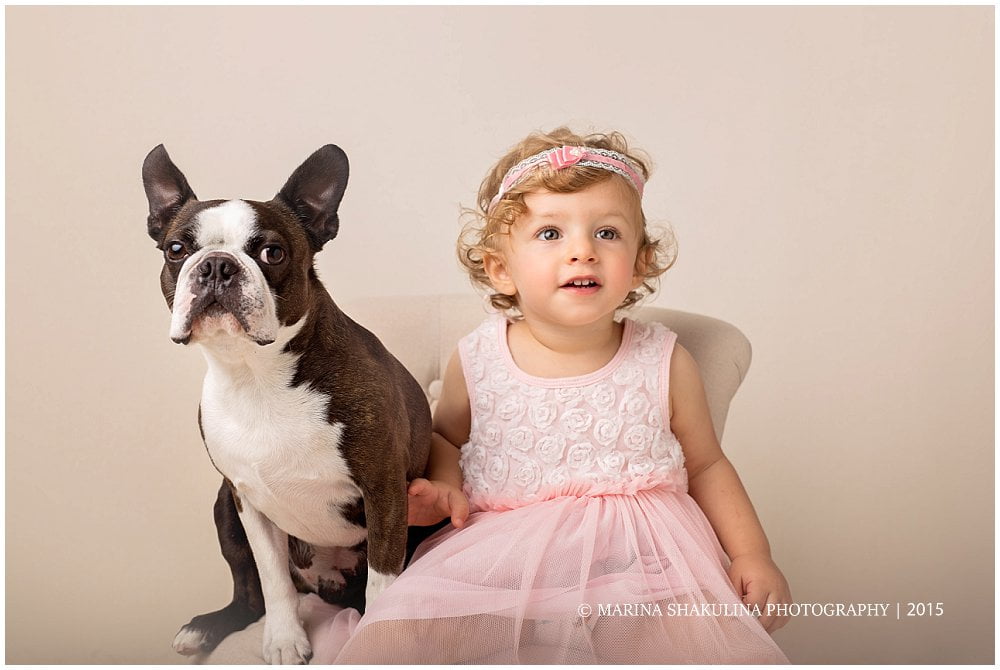 Fotografo di Bambini a Treviso- Babies & Kids - Alice e cagnolino