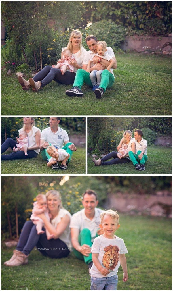 Fotografo di bambini a Verona - Alice e famiglia