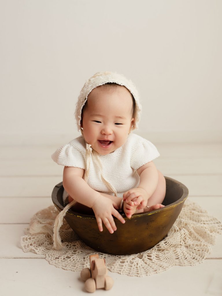 MS servizio fotografico sitter bambina