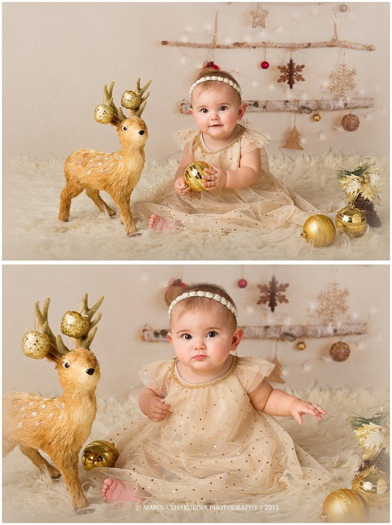 Fotografo di Bambini a Negrar - set di Natale