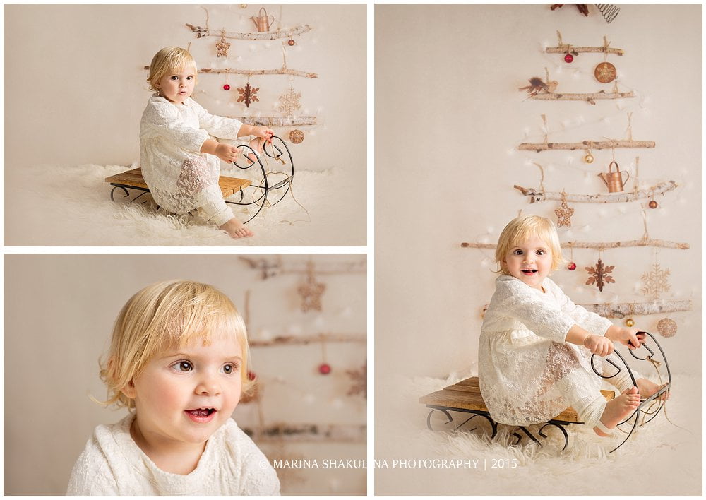 Fotografo di Bambini a Pescantina - set di Natale