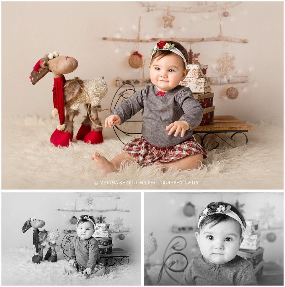 Fotografo di Bambini a Zevio - set di Natale