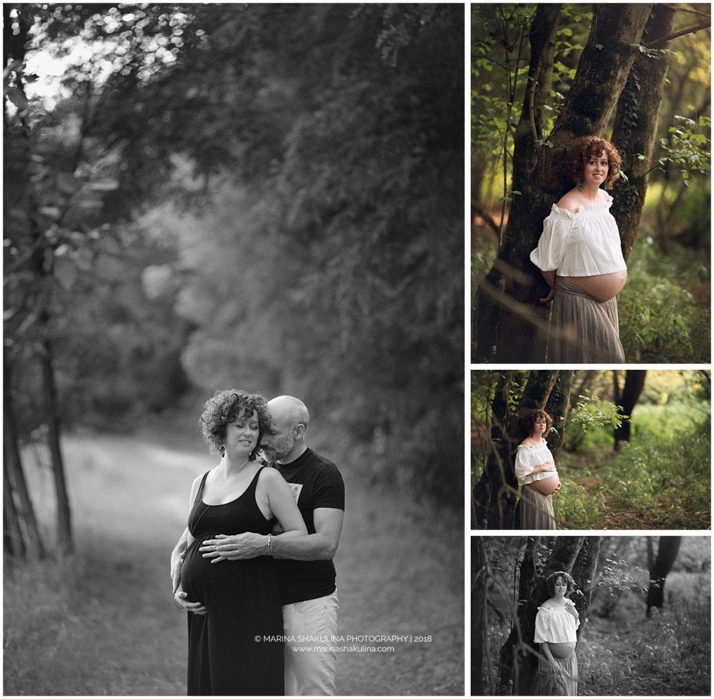 Servizio fotografico di Gravidanza a Verona - con il futuro papà