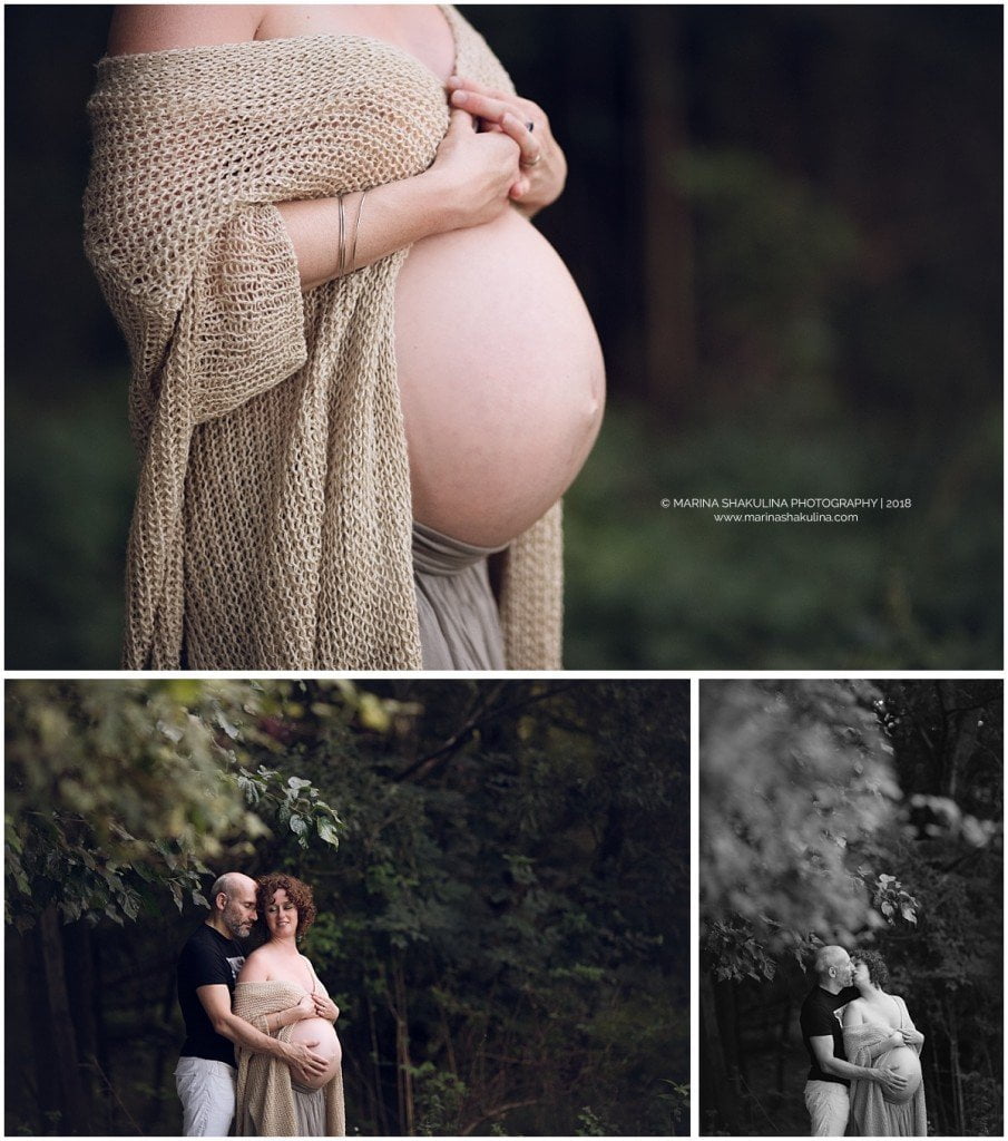 Servizio fotografico di Gravidanza a Verona - primo piano pancione