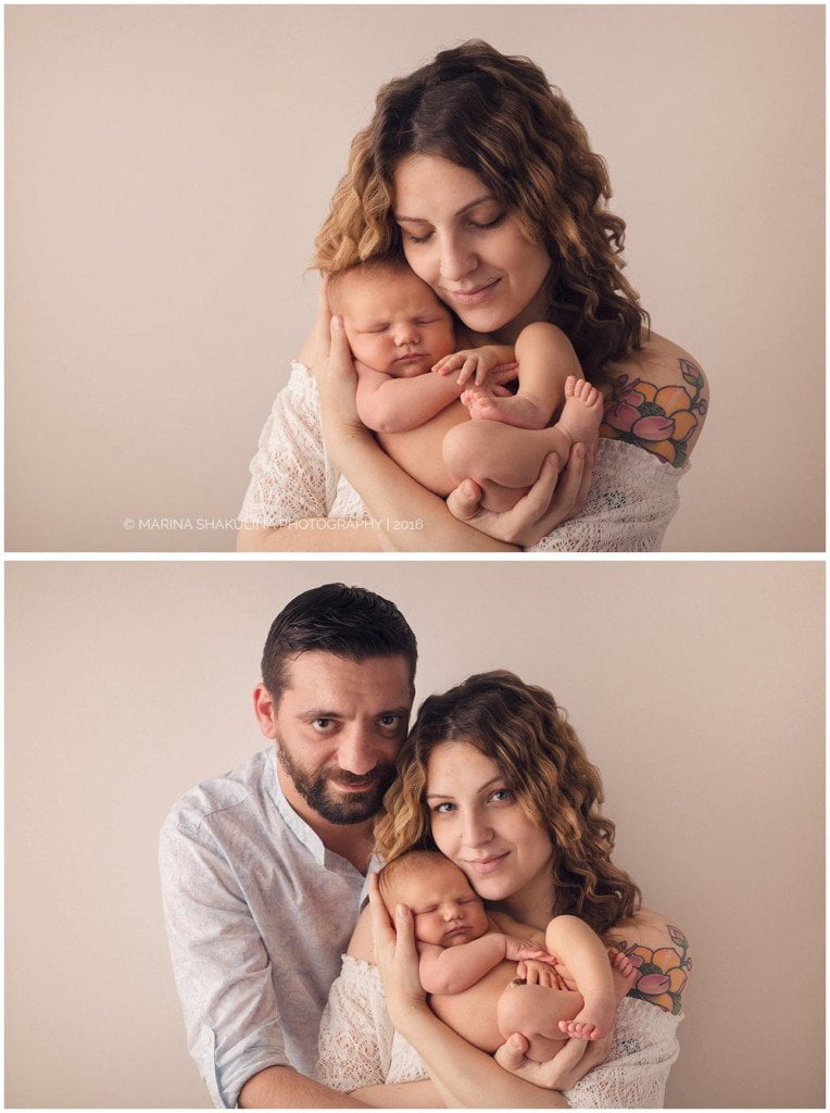 Servizio fotografico di neonati a Verona