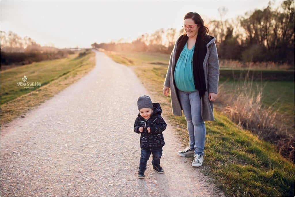book fotografico gravidanza - in esterna - fratellino