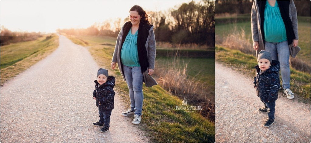 book fotografico gravidanza - in esterna - family