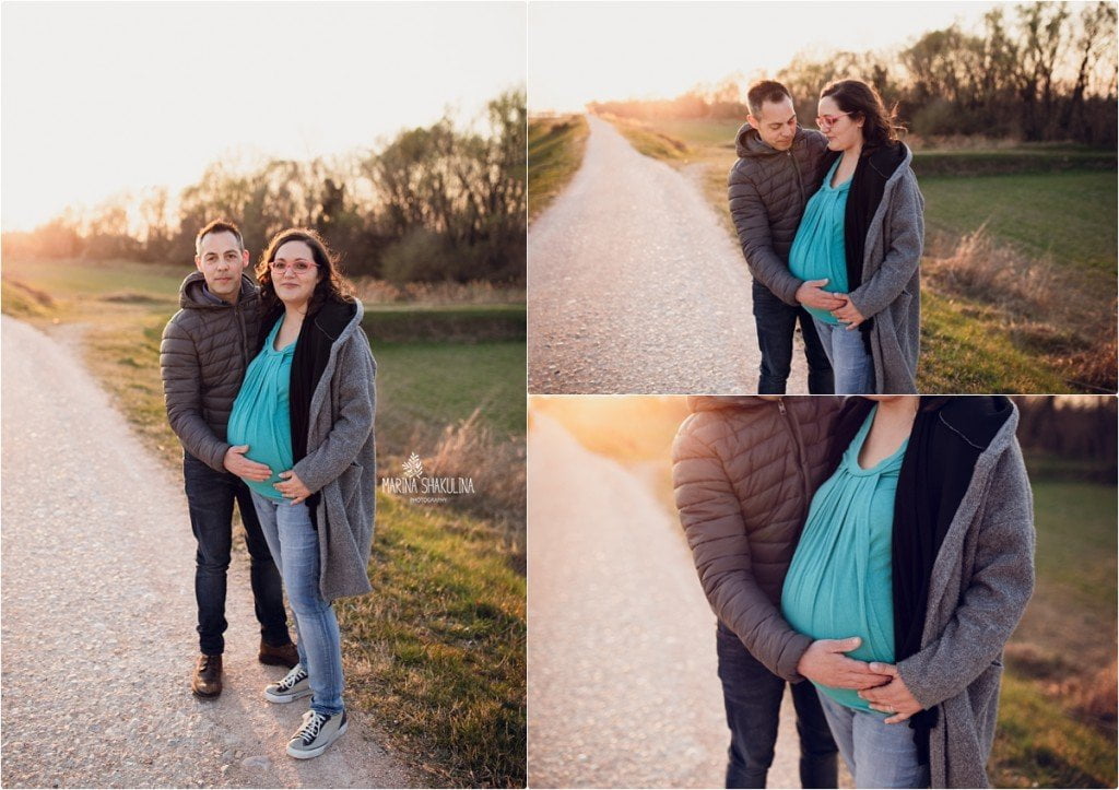 book fotografico gravidanza - in esterna - family