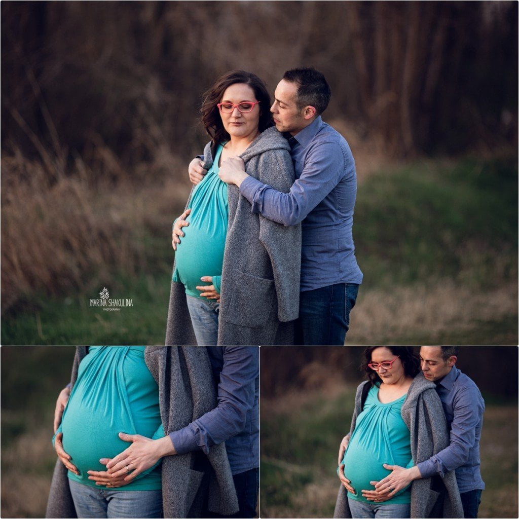 book fotografico gravidanza - in esterna - pancione