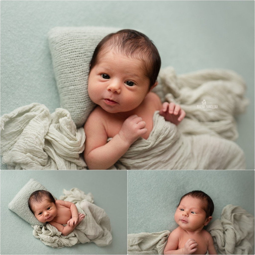 foto neonato a Verona - sono sveglio