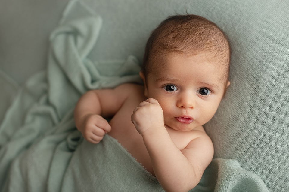 servizio baby - bimbo su azzurro