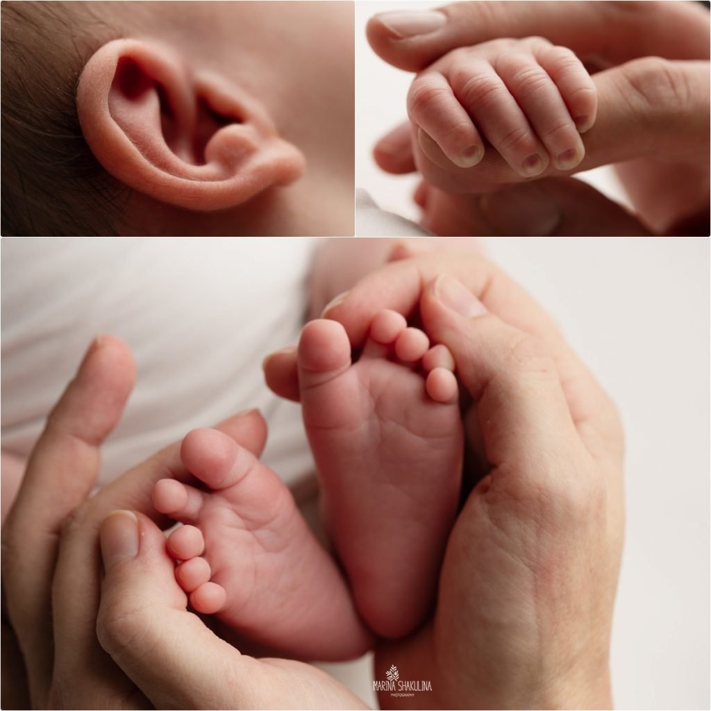 foto newborn - dettagli manine e piedini