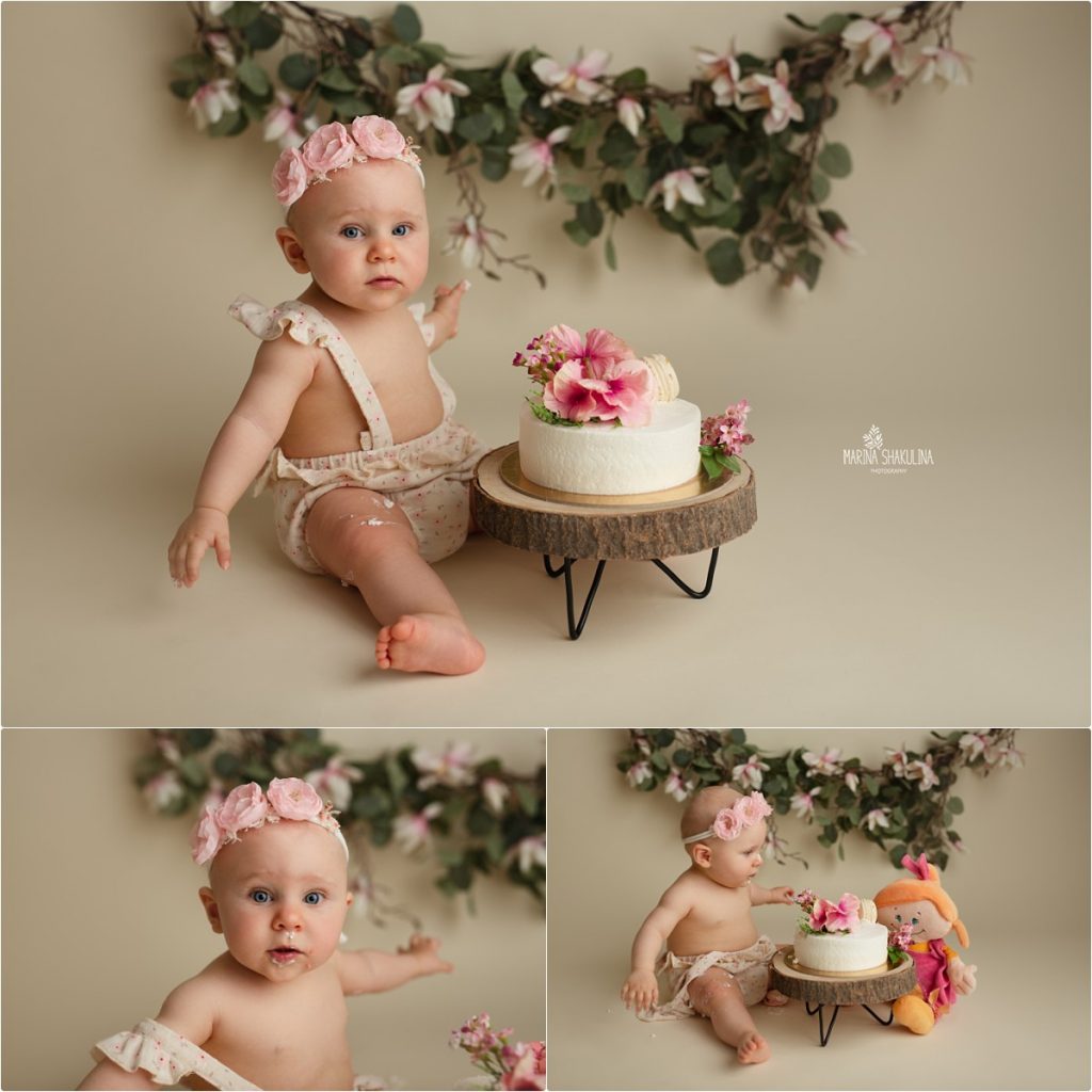 servizio smash cake - varie con torta